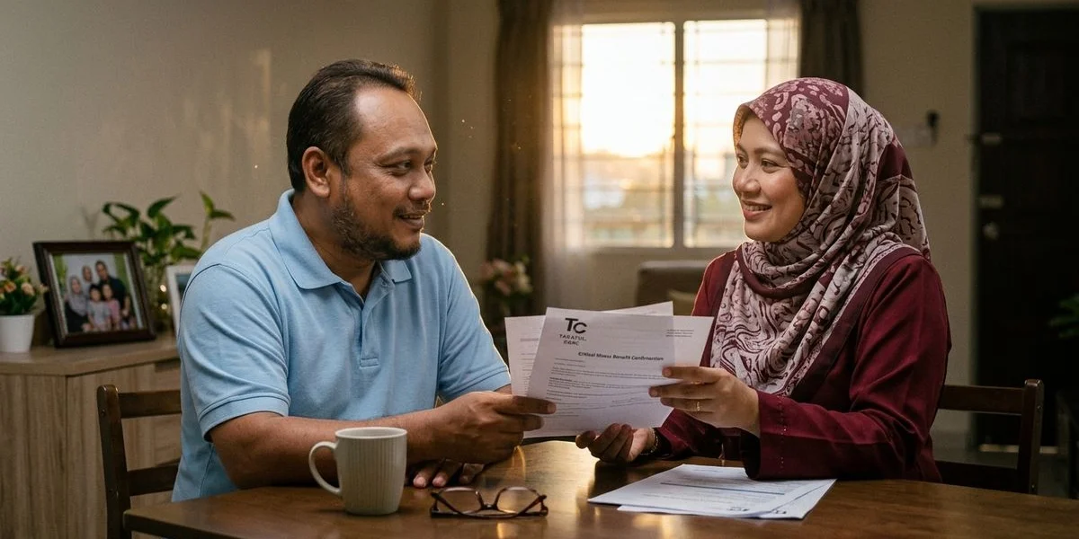 Perlindungan Penyakit Kritikal — perlindungan takaful untuk keluarga muda